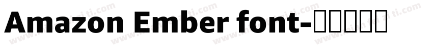 Amazon Ember font字体转换